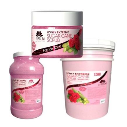 La Palm Extreme Sugar Scrub Rose Galllon