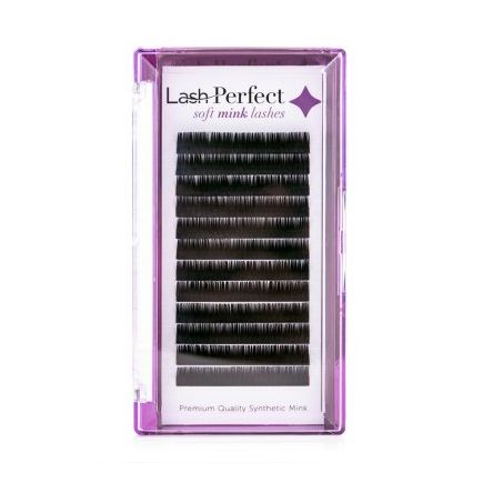 Lash Perfect Mink Lashes B Curl Evens 0.20 Mixed Tray