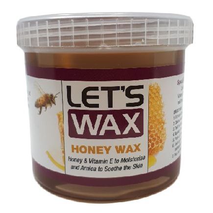 Lets Wax Honey Strip Wax 450ml