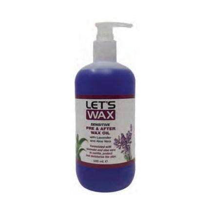 Lets Wax Pre & After Wax Oil 500ml