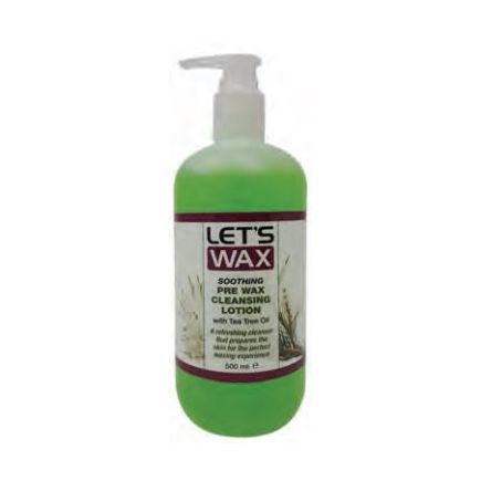 Lets Wax Pre Wax Cleansing Lotion 500ml