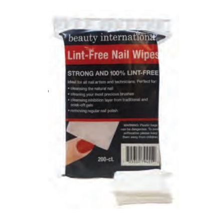 Lint Free Nail Wipes 200 Pack
