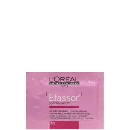 L'Oreal Professionnel Efassor Stain-Removing Wipe 3g