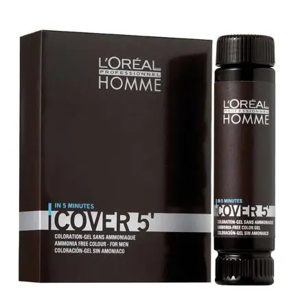 L'Oreal Professsional Homme Cover 5 No.4 Brown (3 x 50ml)