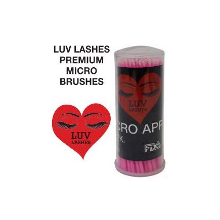 Luv Lashes Micro Applicators 100 Pack