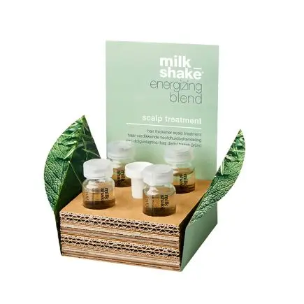 Milkshake Energizing Blend Hair Thickener Scalp Treatment 12ml x 4