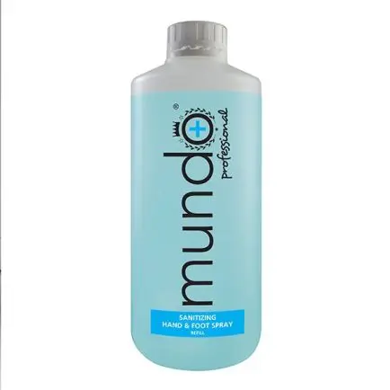 Mundo Professional Sanitizing Hand & Foot Spray 1000ml