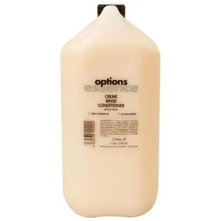 Options Essence Cream Rinse Conditioner 5 Litre