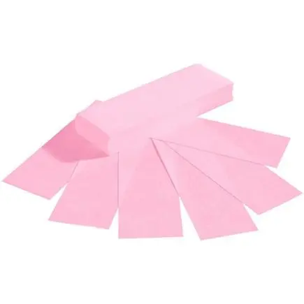 Pink Paper Waxing Strips 100 Pack