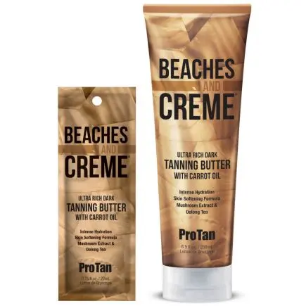 Pro Tan Beaches And Cream Ultra Rich Dark Tanning Butter Sachet