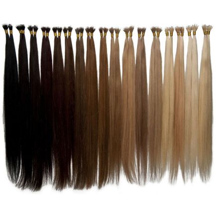 Weft Remy Hair Extensions No.1B 18 inch