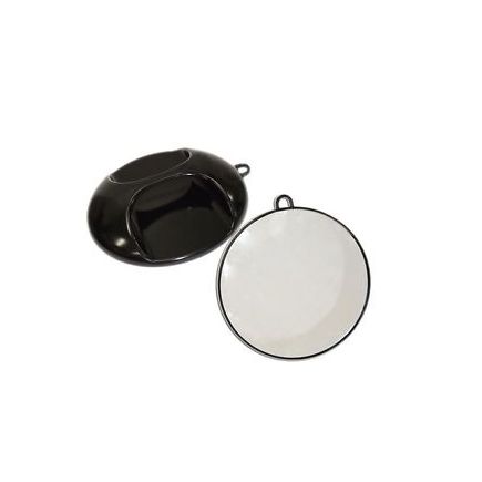 Round Mirror With Handle