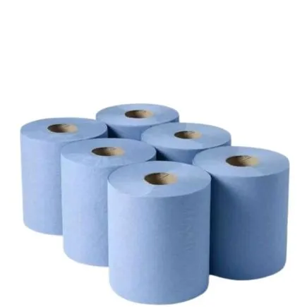 Blue Centrefeed Rolls 6 Pack