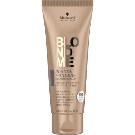 Schwarzkopf BLONDME Blonde Wonders Restoring Balm 75ml