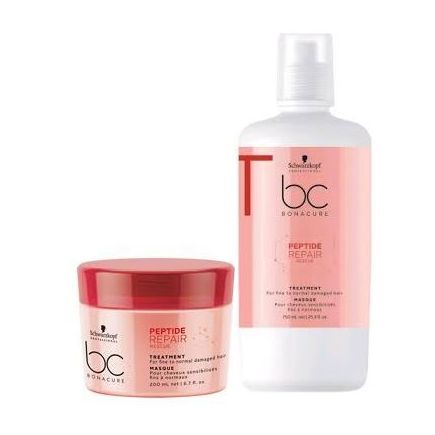 Schwarzkopf Bonacure Peptide Repair Rescure Micellar Treatment Mask