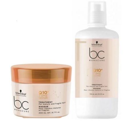 Schwarzkopf Bonacure Q10 Time Restore Taming Hair Treatment