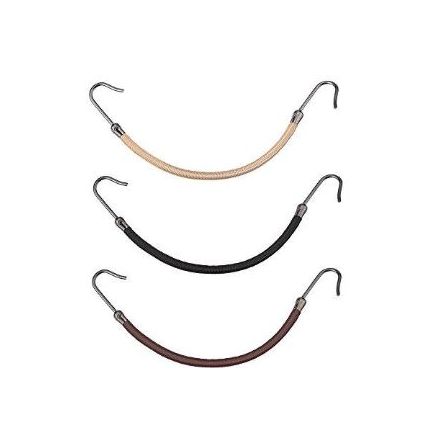 Sibel Pony Tail Hook Holders 12 Pack Black & Brown