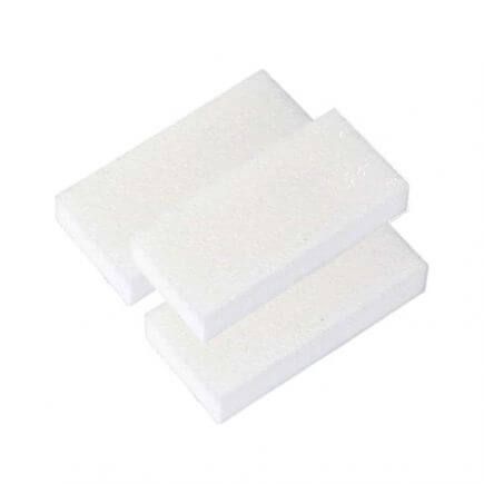 Slim White Buffing Blocks 100/180 Grit 10 Pack