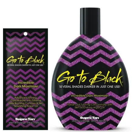 Supre Tan Go To Black Dark Tan Maximizer 350ml