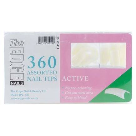 The Edge Active Nail Tips 360 Pack