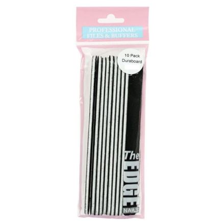 The Edge Duraboard Nail Files 100/100 10 Pack