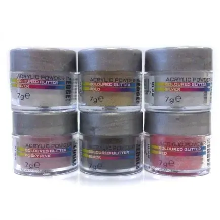 The Edge Nails Acrylic Glitter Powders