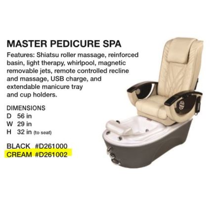 The Master Pedicure Spa Beige