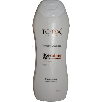 Totex Keratin Therapy Hair Care Shampoo 400ml