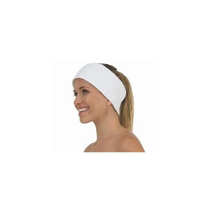 Velcro White Headband