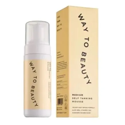 Way To Beauty Self Tan Mousse Medium 150ml