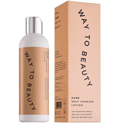 Way To Beauty Self Tanning Dark Lotion 250ml