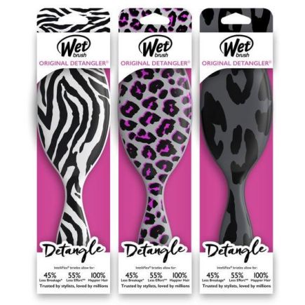 Wet Brush Original Detangler Brush Safari Leopard