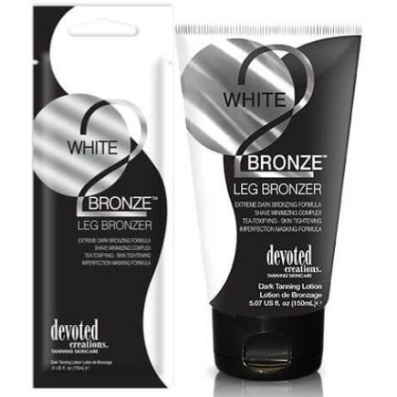 White 2 Bronze Leg Bronzer Sachet