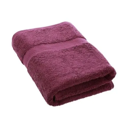 Egyptian Cotton Salon Bath Sheet Towel Purple