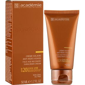 Academie Creme Solaire Face Age Recovery Sunscreen Cream SPF 20