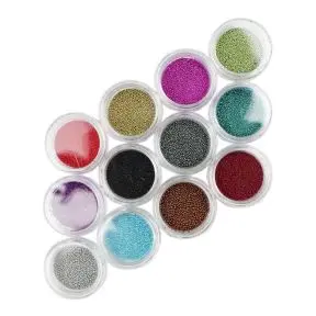 Americanails Nail Art Gems Multi-Coloured Beads