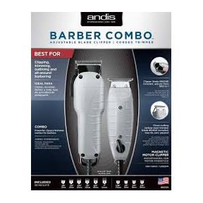 Andis Barber Combo Clipper & Trimmer Set