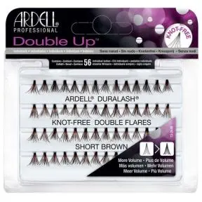 Ardell Double Up Individuals Knot Free Short Brown