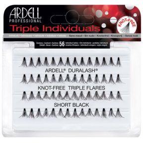 Ardell Duralash Triple Individual Lashes Knot Free - Short Black