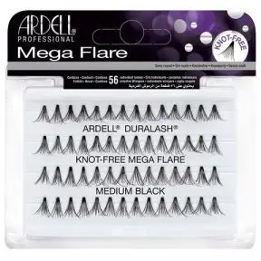 Ardell Mega Flare Individual Lashes - Medium Black