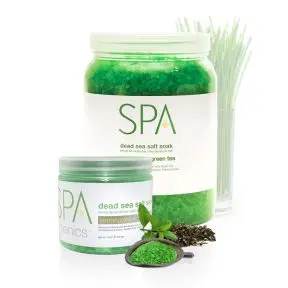 BCL Lemongrass & Green Tea Sea Salt Soaks