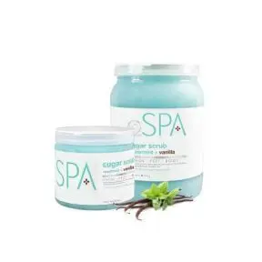 BCL Spa Spearmint & Vanilla Sugar Scrub 16oz