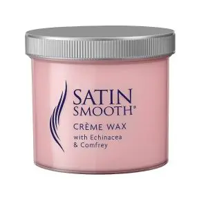 BaByliss Satin Smooth Pink Creme Wax With Echinecea & Comfrey 425g