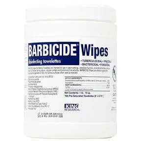 Barbicide Wipes 120 Pack