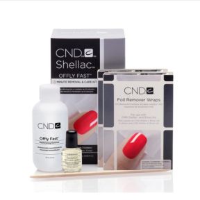 CND Offly Fast Gel Polish Remover & Care Kit