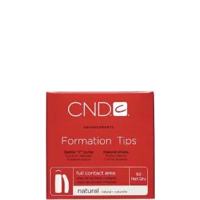 CND Formation Tips Natural 50 Pack