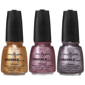 China Glaze Crackle Professional Nail Polishes