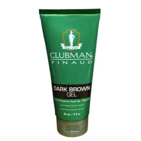 Clubman Temporary Hair Colour Gel Dark Brown 89ml