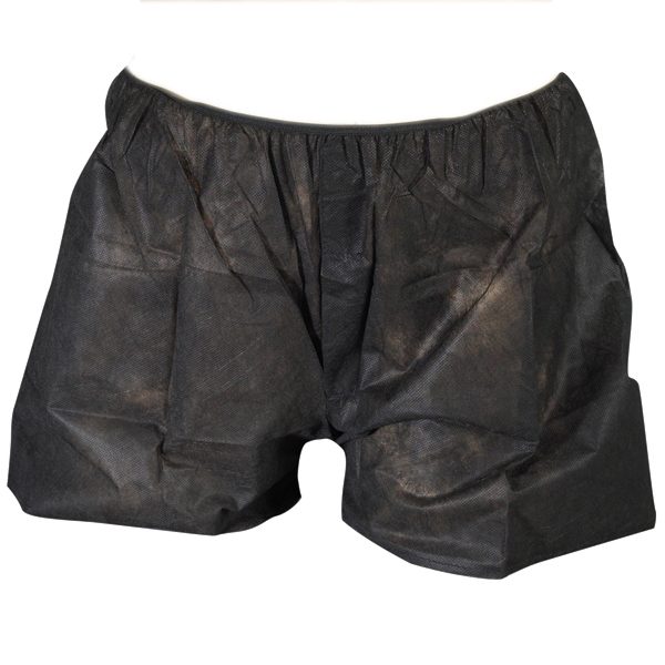 Disposable Boxers Shorts Black