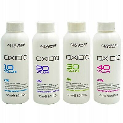 Alfaparf Oxido Professional Cream Developers 3% to 12% 90mls